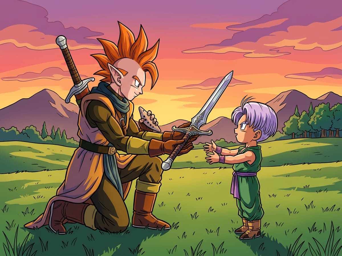 The Heroic Gift To Kid Trunks