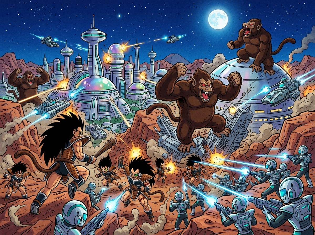 The Tsufulian And Saiyan War