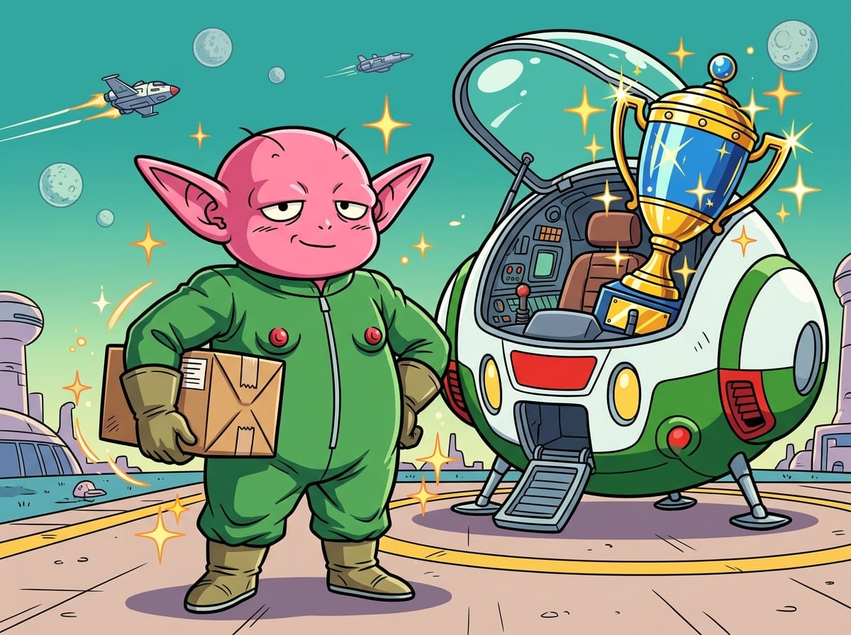 From Universal Champion To Space Delivery Driver