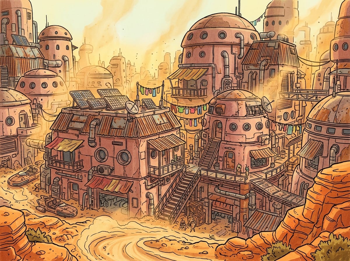 Harsh Desert Climate and Urban Architecture