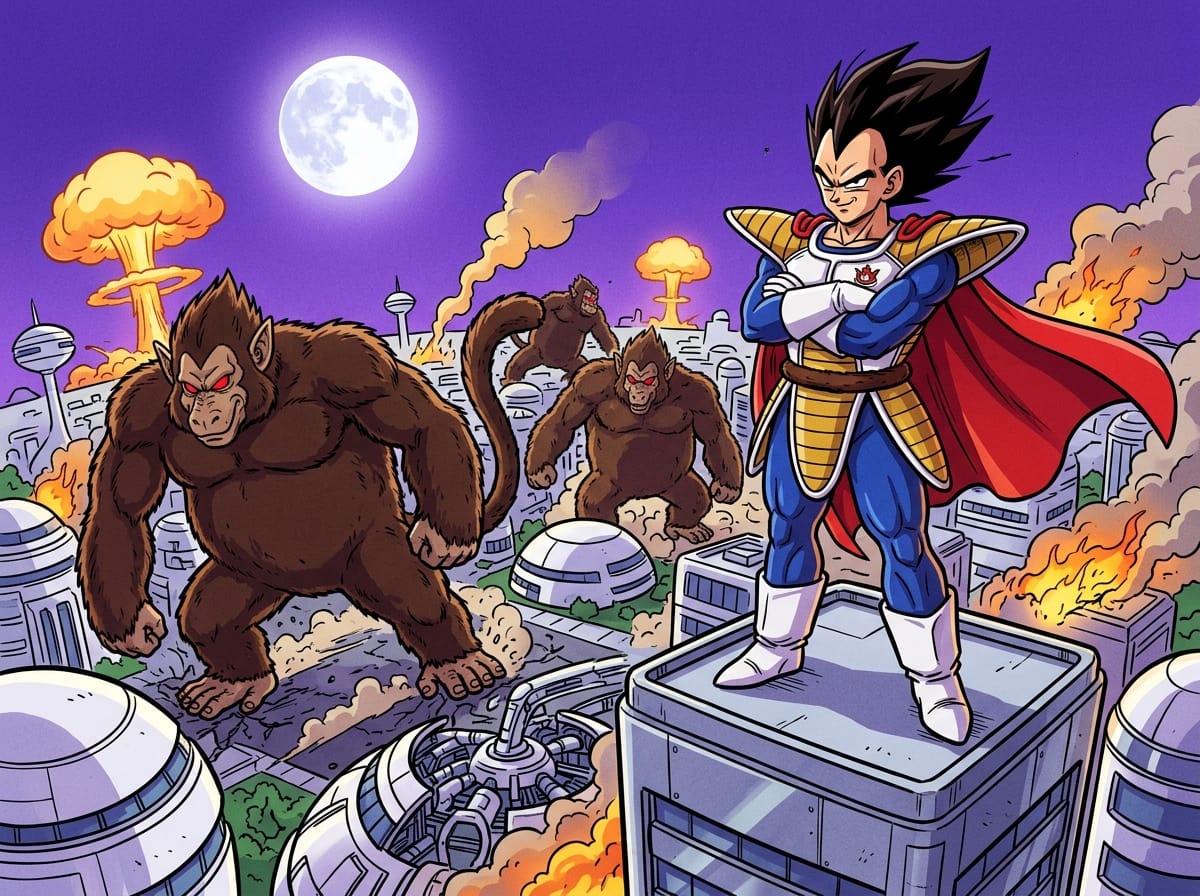King Vegeta And The Great Ape Massacre