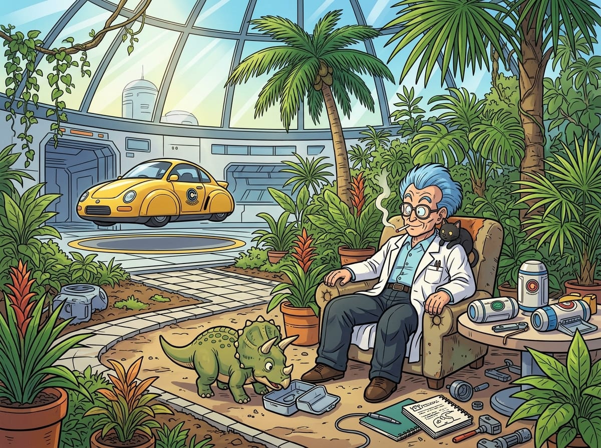 Life at the Capsule Corporation Compound