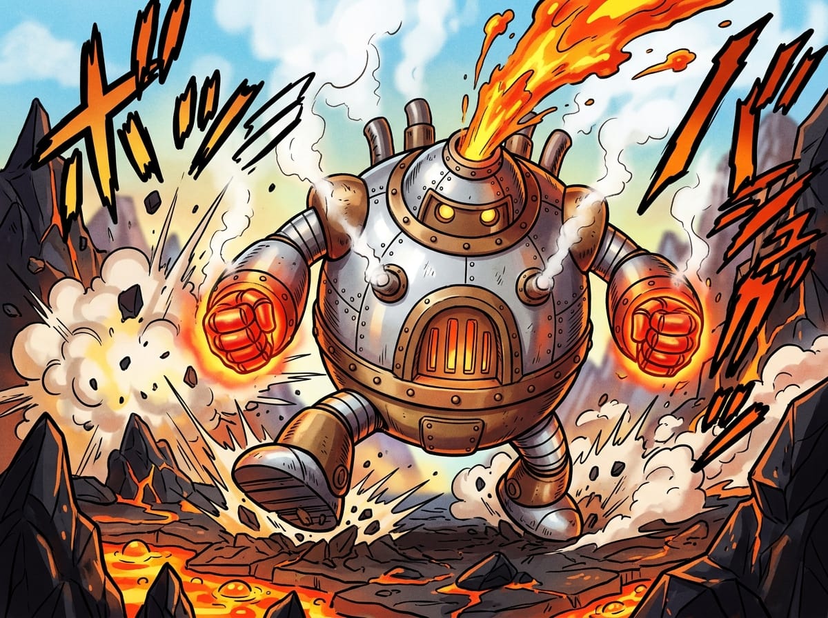 Magma Manipulation and Environmental Combat Tactics
