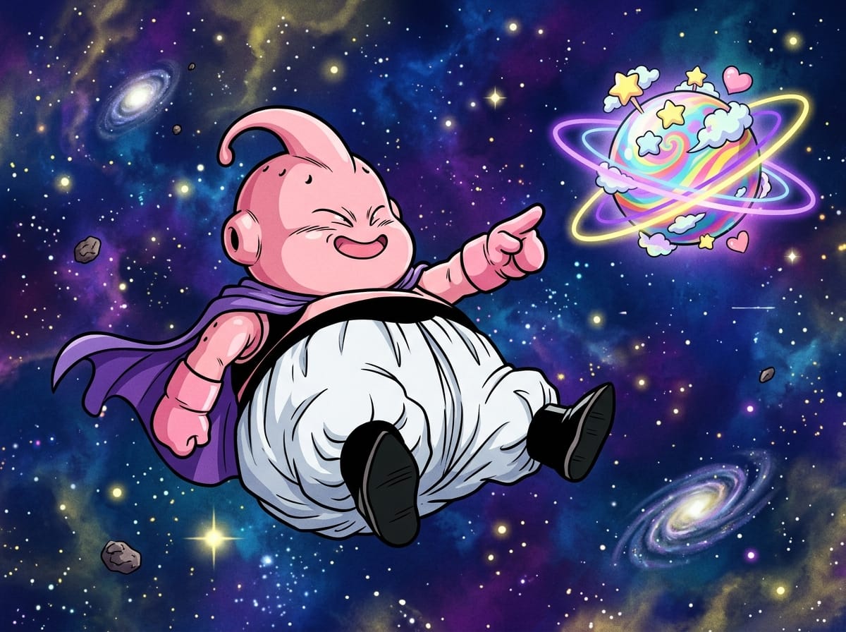 Planet Pimpiko Mention by Majin Buu