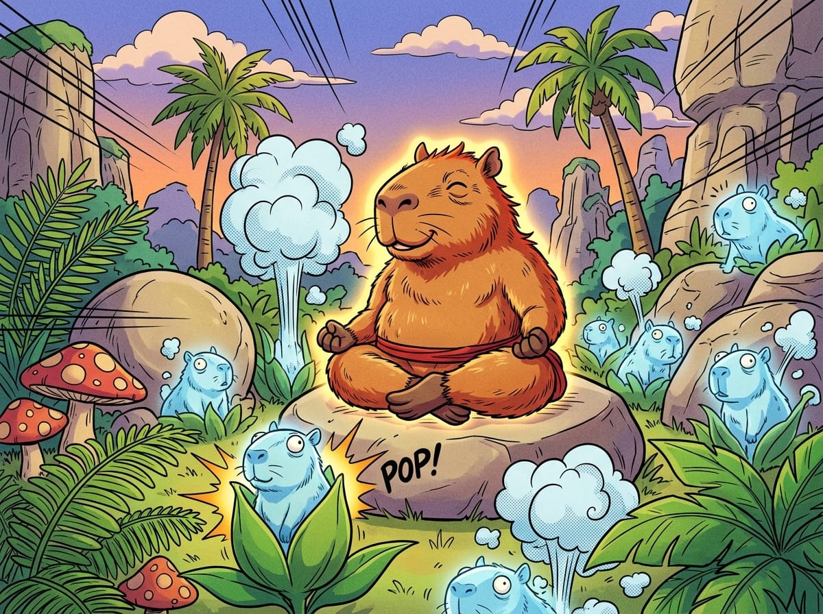 Pybara’s Mastery of Cloning and Growth