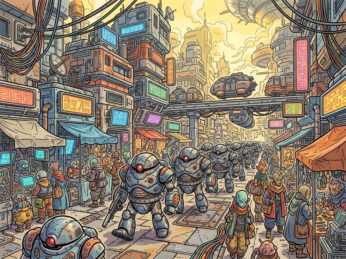 Technological Advancement and The Imecka Robot Guards