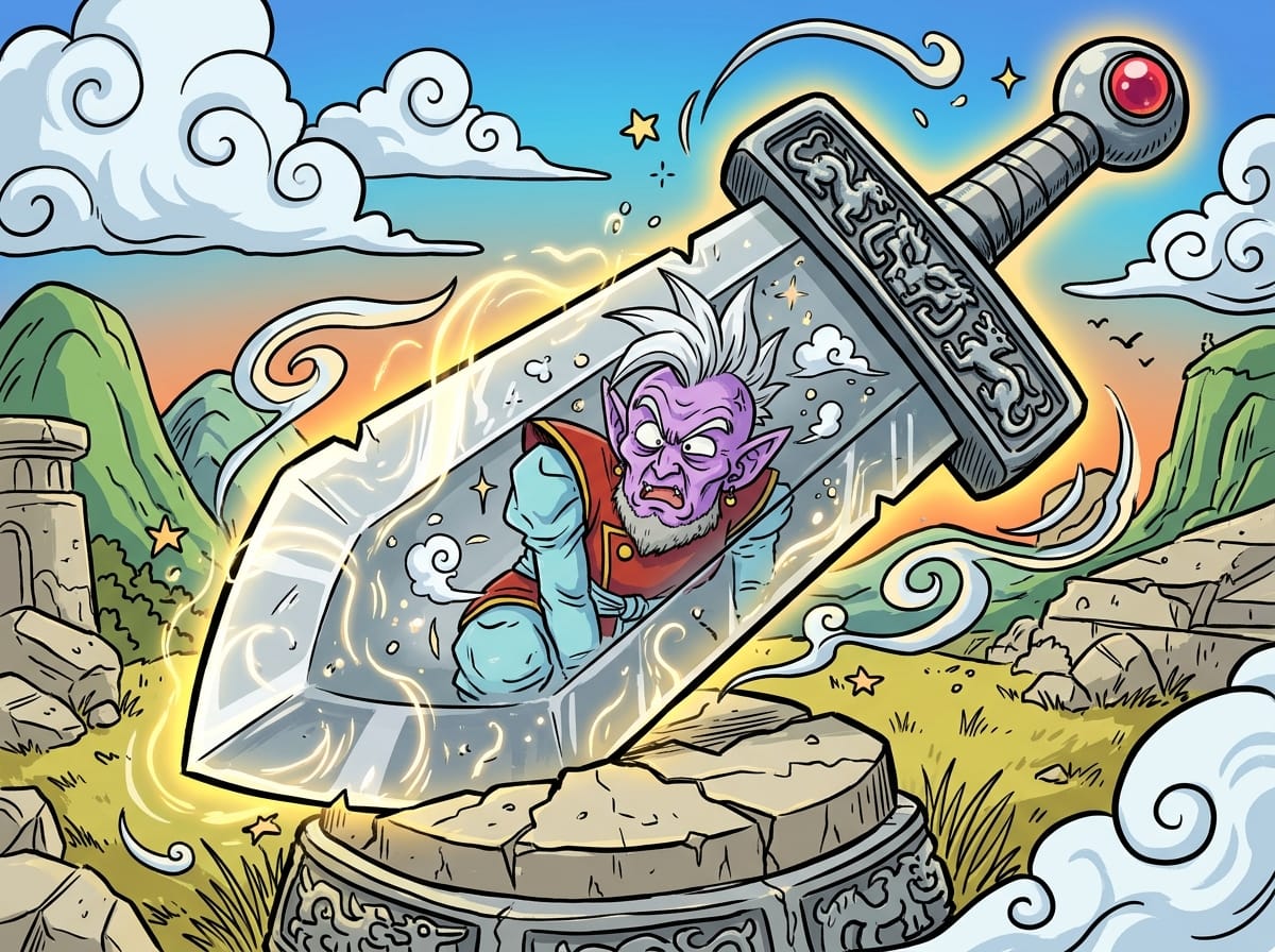 Imprisonment Within The Legendary Z Sword
