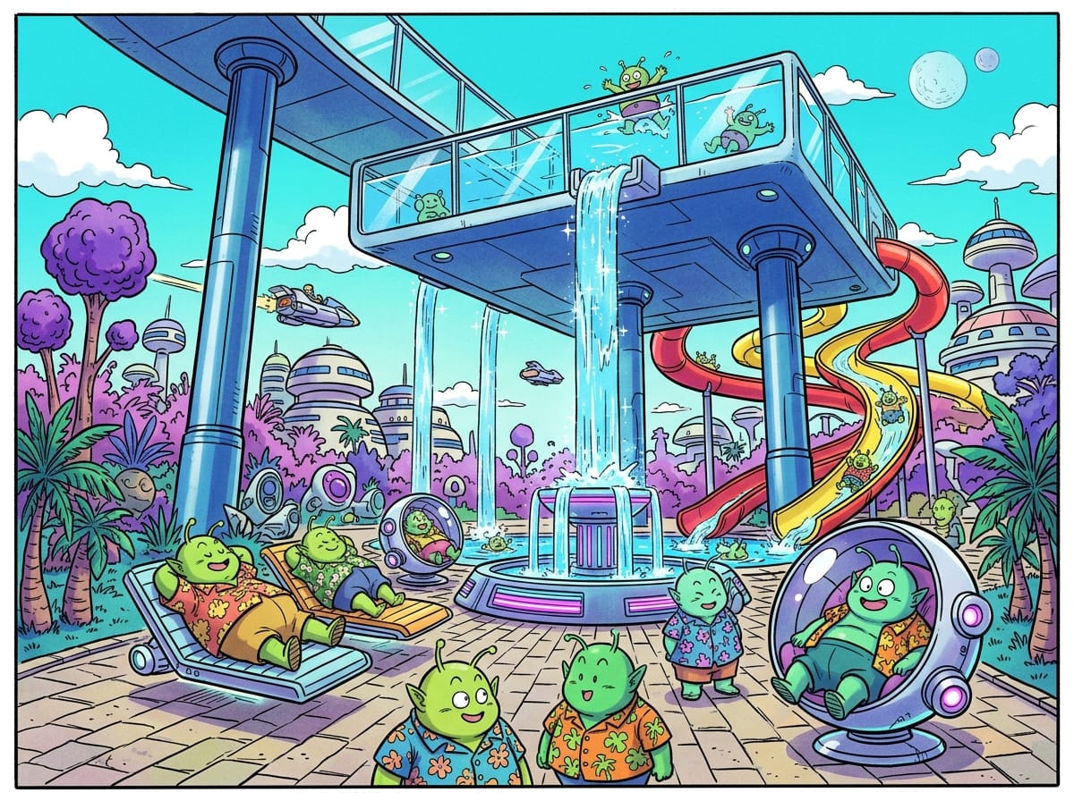 Leisure Facilities and Tourism on Planet Pimpel