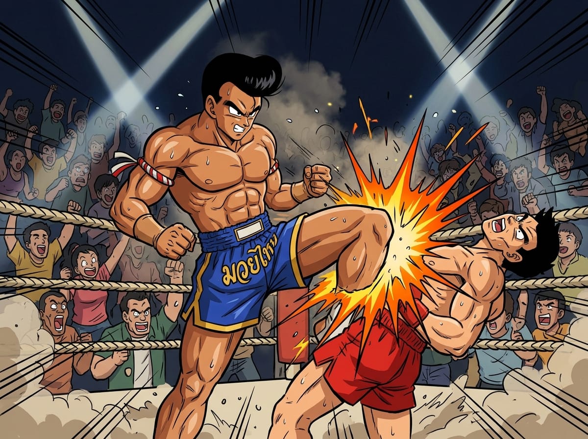 Professional Muay Thai Design and Combat Skills