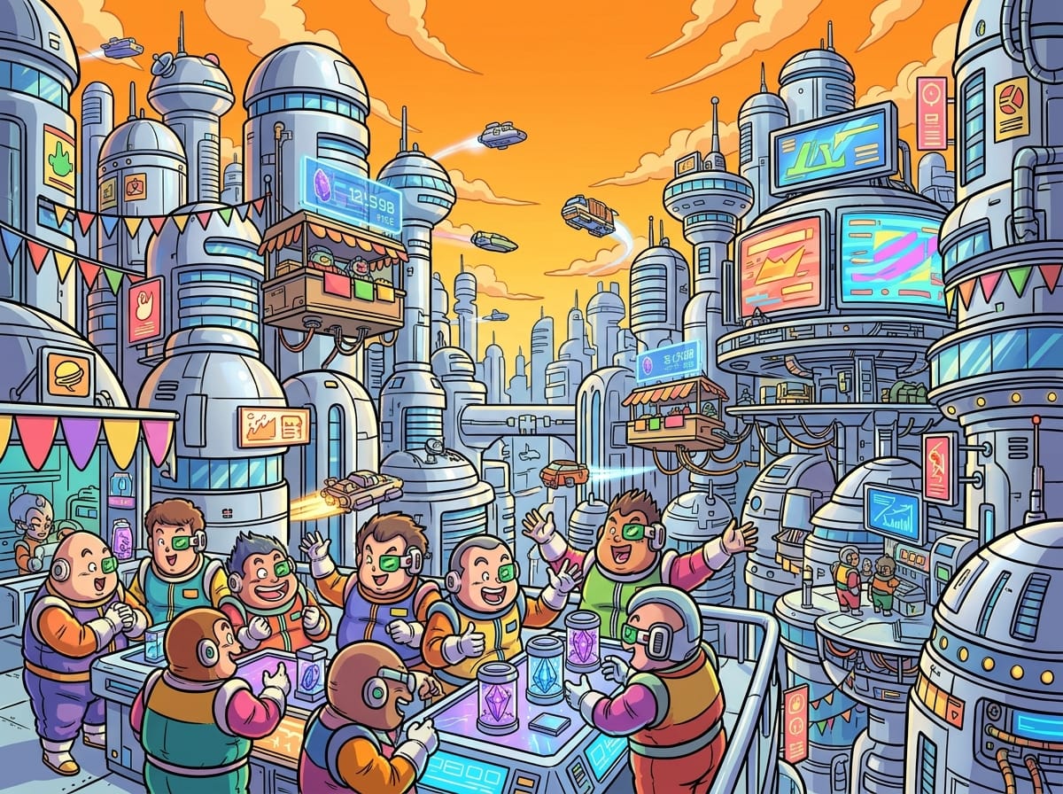 The Capitalist Landscape of Planet Immetza