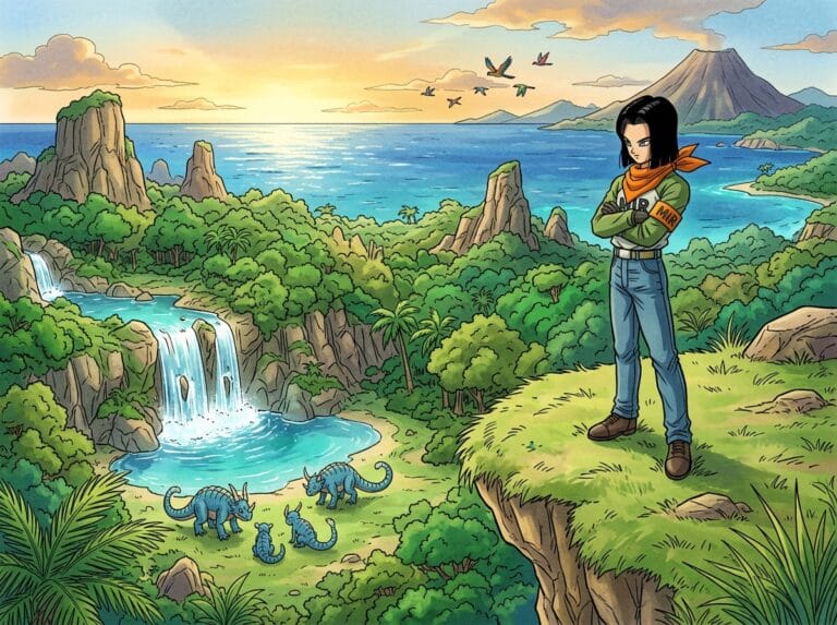 the redemption of android 17 as a park ranger 1784038595822