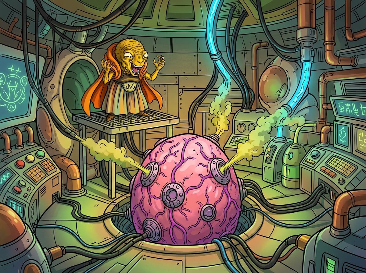 The Sealed Core And Majin Buu Extraction Room