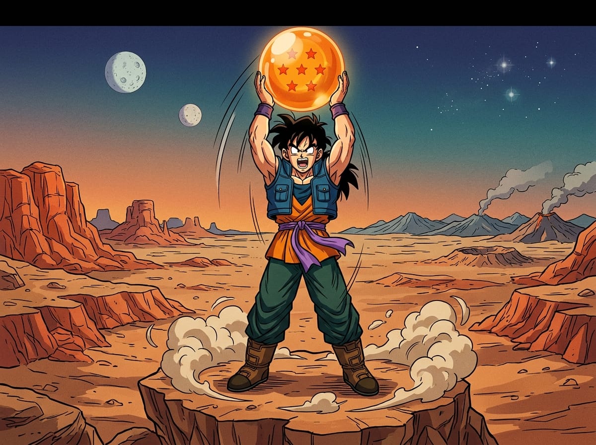 The Search for the Six-Star Dragon Ball