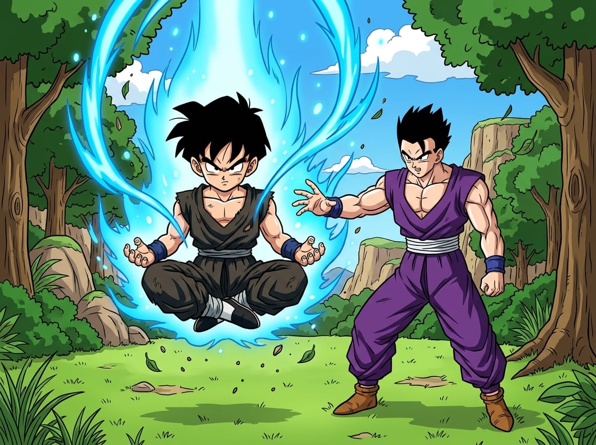 Training Under Gohan and Ki Mastery