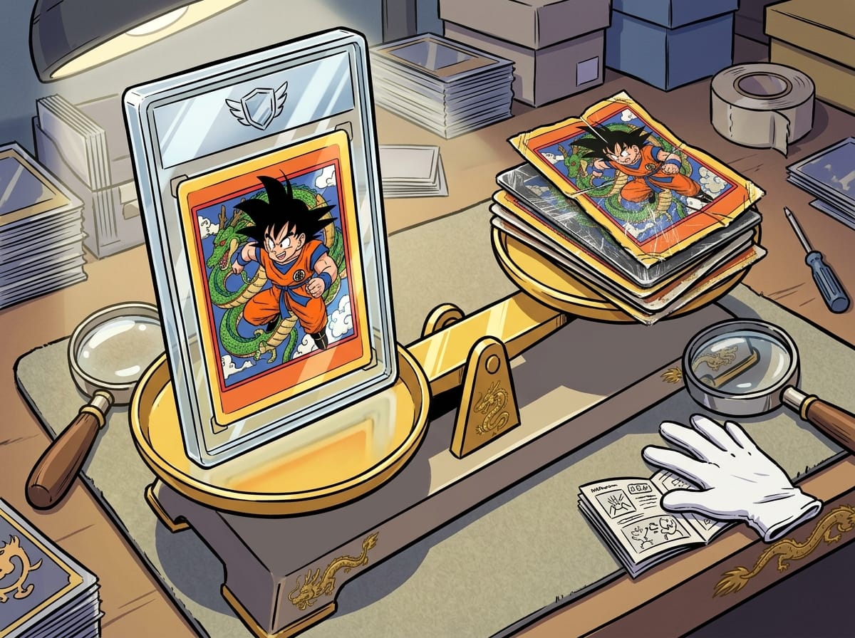 Dragon Ball Card Grading Scales