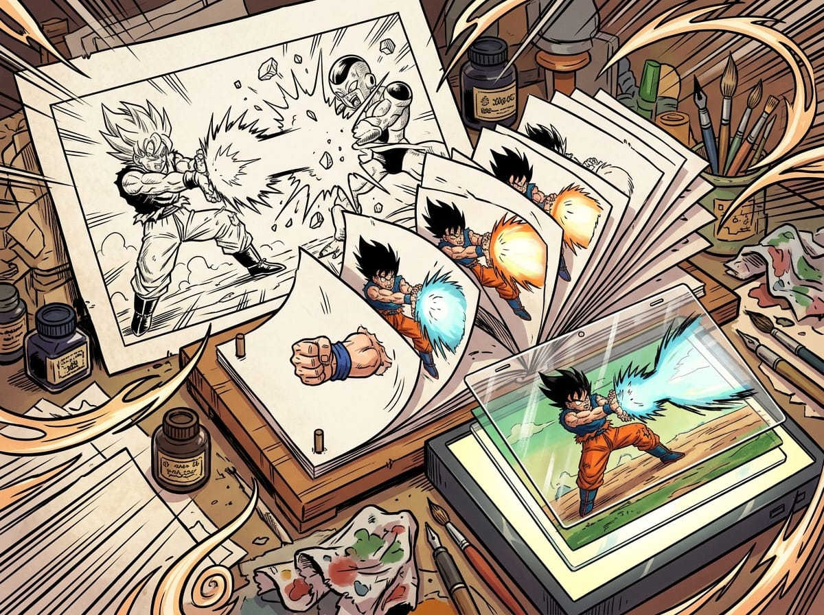 From Manga Panels To Animated Episodes