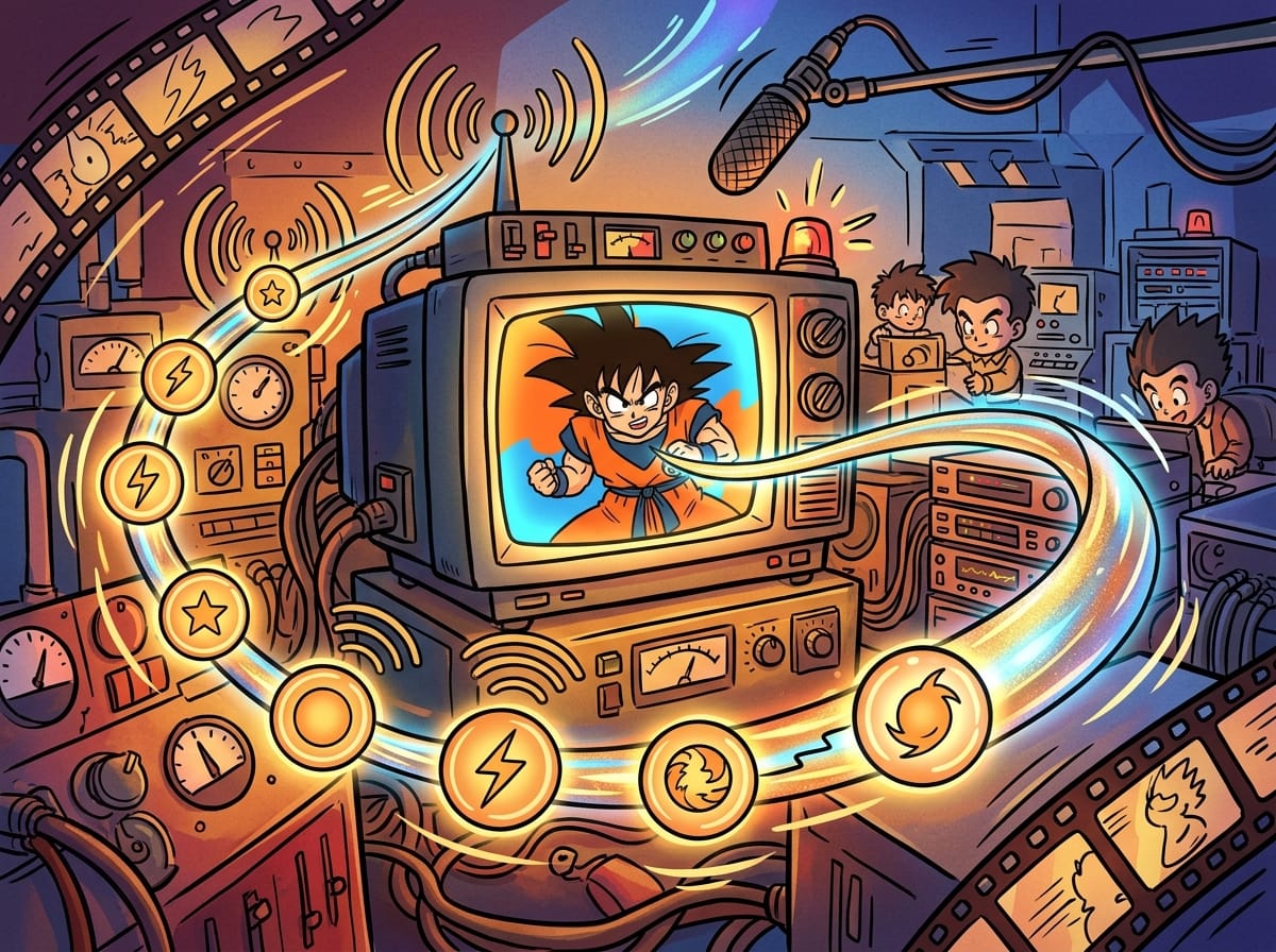 Japanese Dragon Ball Broadcast Timeline