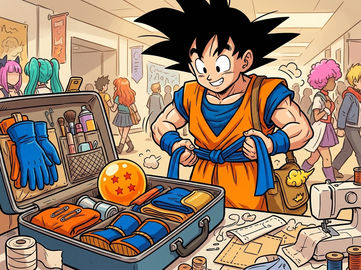 Preparing Dragon Ball Cosplay For Conventions
