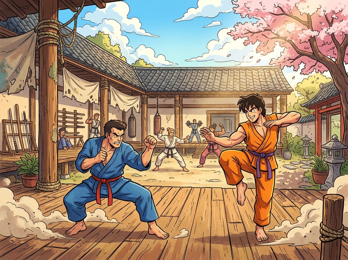 Real World Styles In Dragon Ball