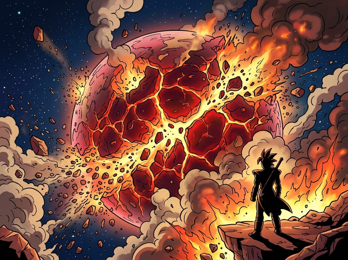 The Destruction Of Planet Konats
