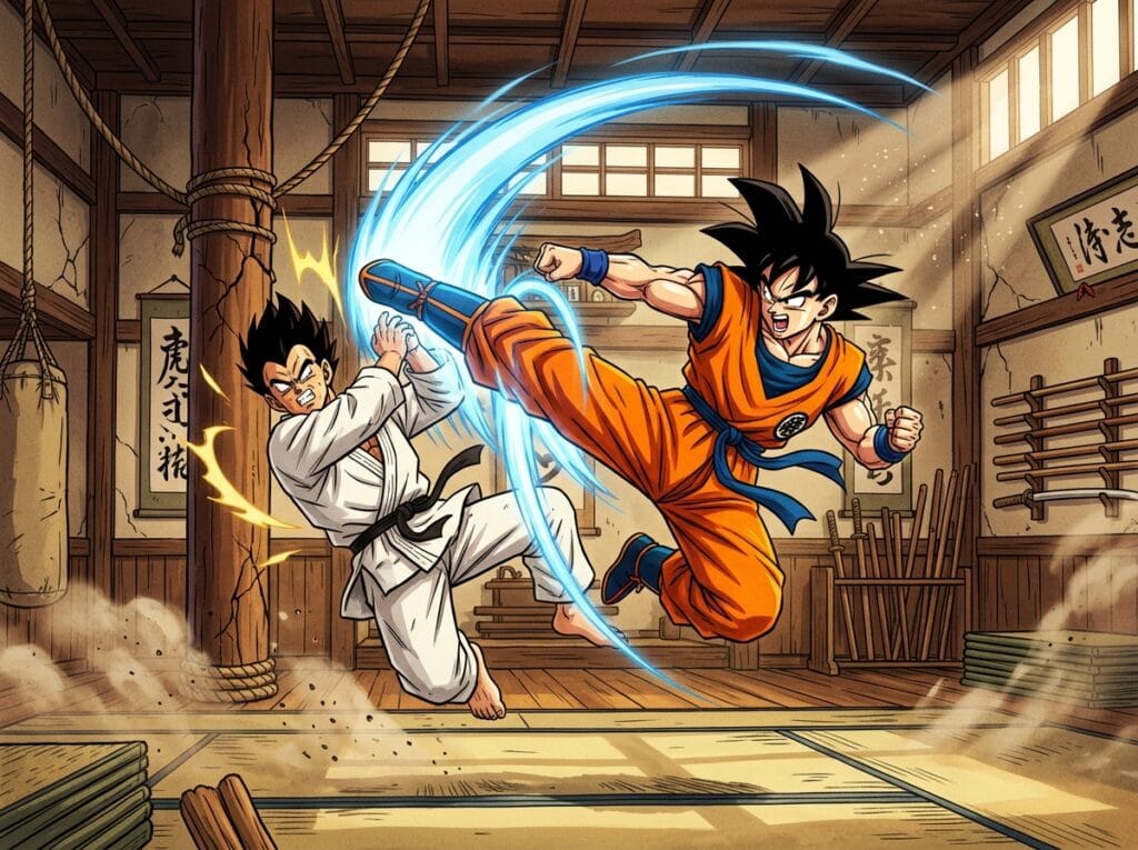 dragon ball martial arts styles training and real 1789050060524