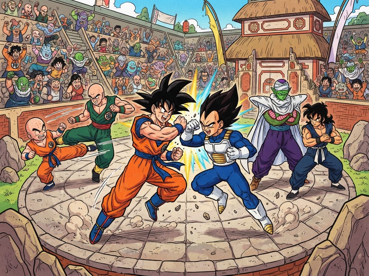 Dragon Ball Tournament Rivalries