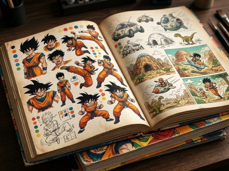 dragon ball art books what they contain and how th 1791728400041