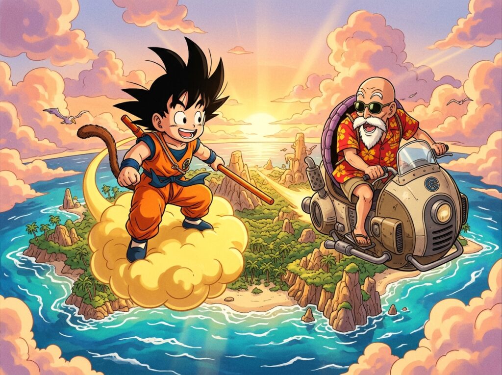 dragon ball character ages how old goku and friend 1792678732274