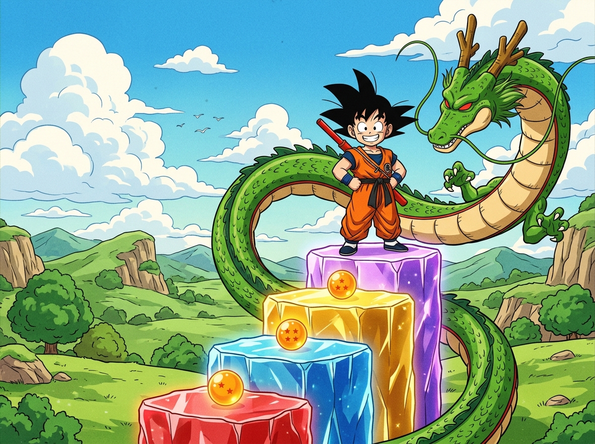 Dragon Ball Episode Count by Series at a Glance