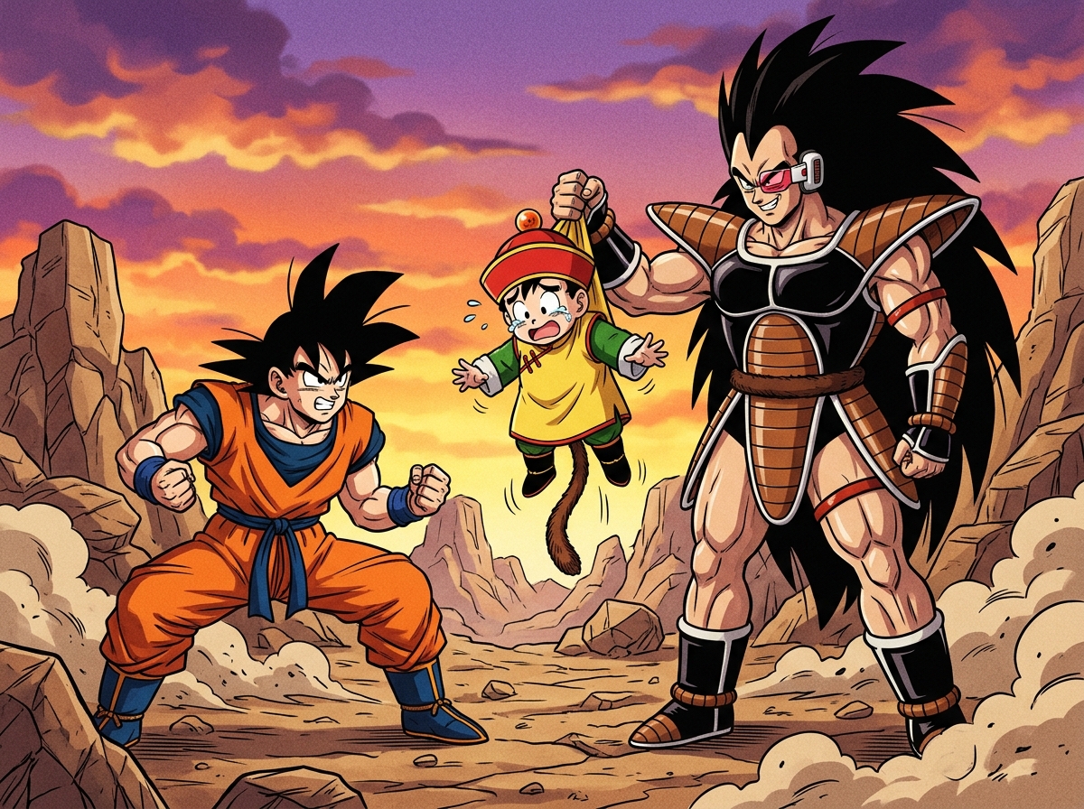 Saiyan Saga Events: A Beginner's Guide to the Major Battles and Turning Points How Does Raditz Force Goku into the Fight?