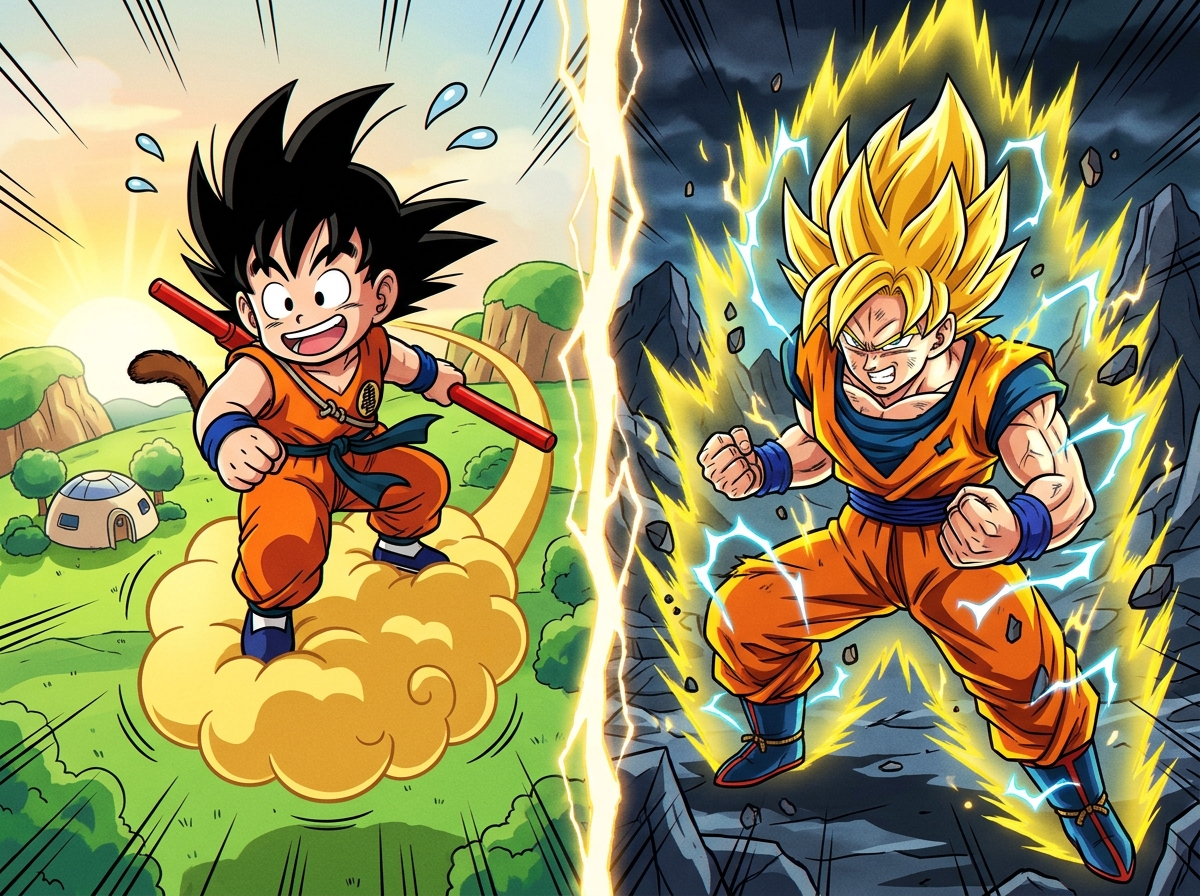 Why Did the English Version Split Dragon Ball and Dragon Ball Z?