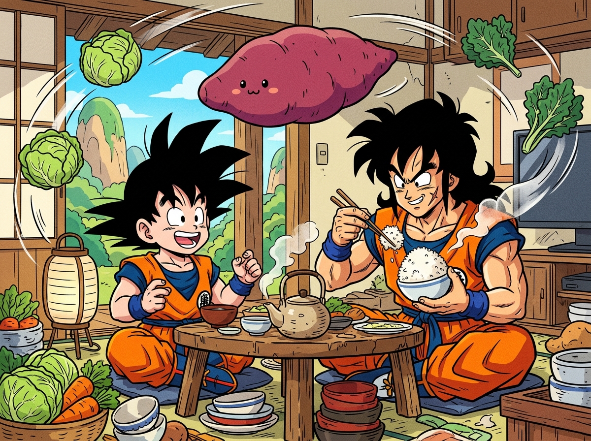 Why Do Some Dragon Ball Characters Have Food Names?